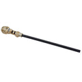 Black-Bronze - Front - Bristol Novelty Unisex Adults Steampunk Skull Cane