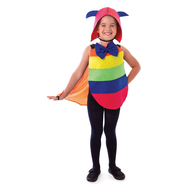 Multicoloured - Front - Bristol Novelty Childrens-Kids Caterpillar Dress Up Kit