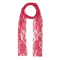 Pink - Front - Bristol Novelty Unisex Adults 80s Lace Scarf