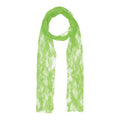 Green - Front - Bristol Novelty Unisex Adults 80s Lace Scarf