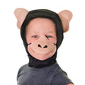 Black - Front - Bristol Novelty Childrens-Kids Chimpanzee Hood And Nose
