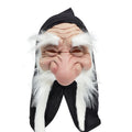 White - Front - Bristol Novelty Unisex Adults Gnome Hood And Beard Mask