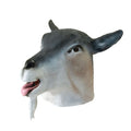 Grey-White - Front - Bristol Novelty Unisex Adults Rubber Goat Mask