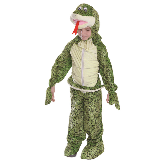Green - Front - Bristol Novelty Children-Kids Snake Costume