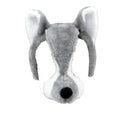 Grey-White - Front - Bristol Novelty Unisex Kids-Children Plush Wolf Mask With Sound