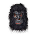 Black - Front - Bristol Novelty Unisex Adults Latex Gorilla Mask With Hair