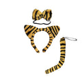 Orange-Black - Front - Bristol Novelty Adults Unisex Tiger Costume Accessories