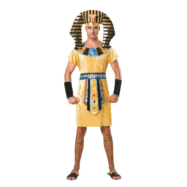 Gold-Blue-Black - Front - Bristol Novelty Unisex Adults Pharaoh Costume