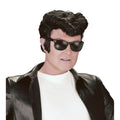 Black - Front - Bristol Novelty Mens Greaser Wig