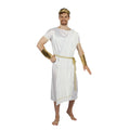 White-Gold - Front - Bristol Novelty Mens Pleated Greek God Costume
