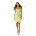 Green - Back - Bristol Novelty Womens-Ladies Fairy Costume