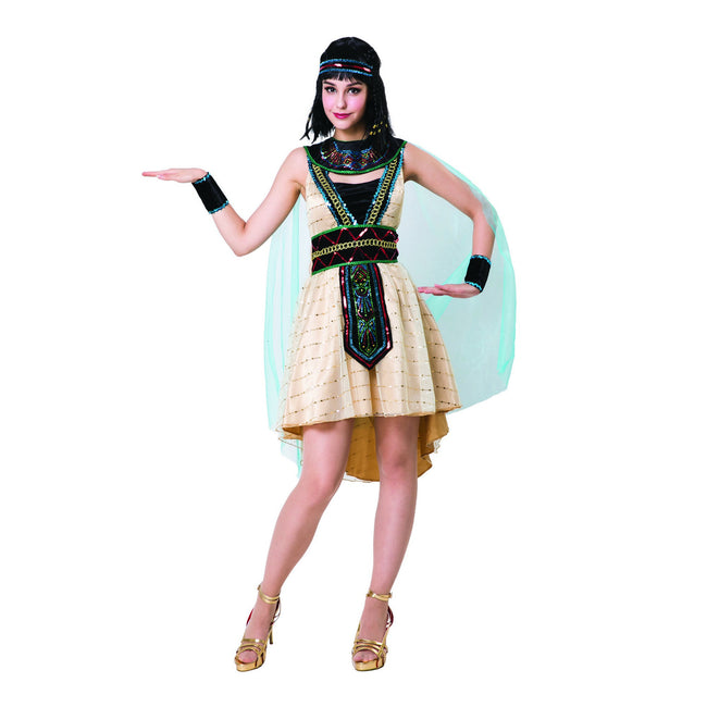 Multicoloured - Front - Bristol Novelty Womens-Ladies Egyptian Queen Costume