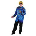 Blue - Front - Bristol Novelty Unisex Adults 60s Musician Jacket