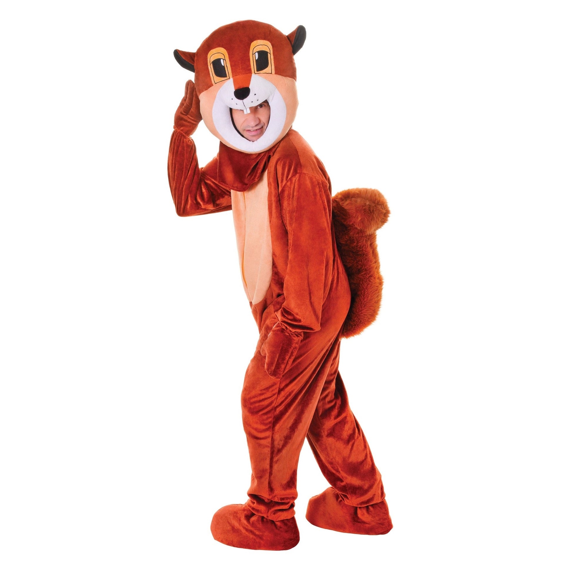 Brown - Front - Bristol Novelty Unisex Adults Squirrel Costume