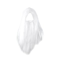 Grey - Front - Bristol Novelty Mens Long Wizard Wig And Beard