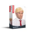 Blonde - Back - Bristol Novelty Mens Mr President Wig