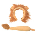 Light Brown - Front - Bristol Novelty Childrens-Kids Lion Ears And Tail Accessories Set