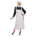 Black-White - Front - Bristol Novelty Womens Victorian Maid Costume