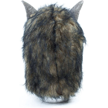 Multicoloured - Side - Bristol Novelty Unisex Adults Brindle Effect Wolf Mask