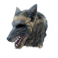Multicoloured - Front - Bristol Novelty Unisex Adults Brindle Effect Wolf Mask