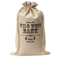 Beige - Front - Bristol Novelty Wild West Fake Money Bag