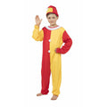 Red-Yellow - Back - Bristol Novelty Childrens-Kids Clown Costume