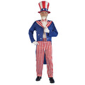 Blue-Red-White - Front - Bristol Novelty Mens Uncle Sam Costume