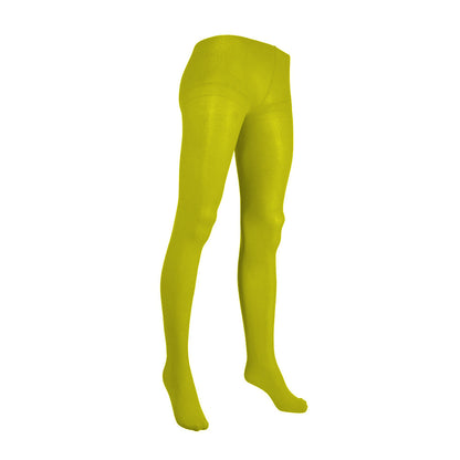 Yellow - Back - Bristol Novelty Womens-Ladies Fashion Tights