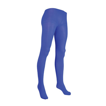Blue - Back - Bristol Novelty Womens-Ladies Fashion Tights