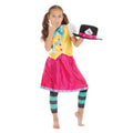 Multicoloured - Back - Bristol Novelty Childrens-Girls Mad Hatter Girl Costume