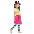 Multicoloured - Side - Bristol Novelty Childrens-Girls Mad Hatter Girl Costume