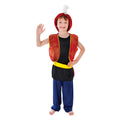 Blue-Black-Red-Gold - Front - Bristol Novelty Childrens-Boys Arabian Prince Costume