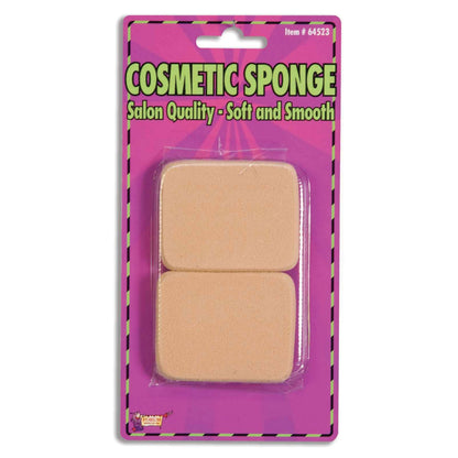 Beige - Back - Bristol Novelty Cosmetic Sponges (Pack Of 2)