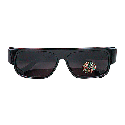 Black - Front - Bristol Novelty Unisex Adults Block Style Glasses