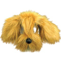 Light Brown - Front - Bristol Novelty Unisex Adults Shaggy Dog Mask On Headband With Sound