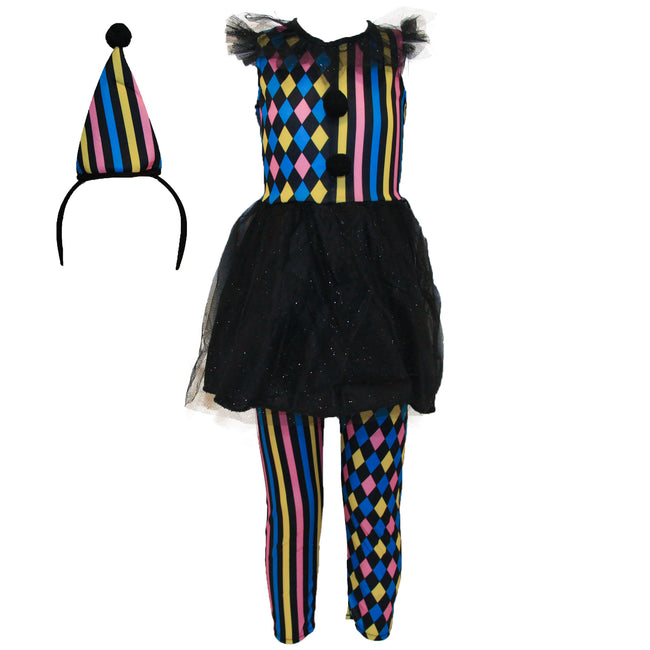 Clown Girl (Quarter Sawn) Childrens Costume Clown Girl (Quarter Sawn) Childrens Costume
