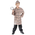 Beige - Front - Bristol Novelty Childrens-Kids Detective Costume