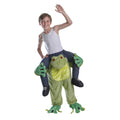 Green-Blue - Front - Bristol Novelty Childrens-Kids Frog Piggyback Costume