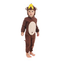 Brown - Front - Bristol Novelty Childrens-Kids Jumpsuit Monkey Costume