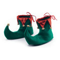 Green-Red - Front - Bristol Novelty Unisex Adults Christmas Elf Shoes