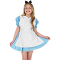 Blue-White-Black - Back - Bristol Novelty Girls Traditional Alice Costume