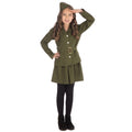 Green - Front - Bristol Novelty Girls WW2 Soldier Costume