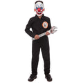 Black-White-Red-Blue - Front - Bristol Novelty Childrens-Kids Frightfest Controller Costume