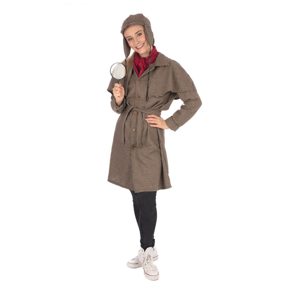 Tweed - Front - Bristol Novelty Womens-Ladies Long Detective Costume