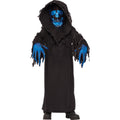 Black-Blue - Front - Bristol Novelty Childrens Unisex Phantom Reaper Costume