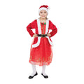 Red-White-Gold - Front - Bristol Novelty Childrens-Girls Santa Costume