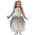 Grey - Front - Bristol Novelty Childrens-Girls Skeleton Bride Costume