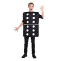 Black-White - Front - Bristol Novelty Unisex Adults Domino Costume