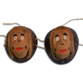 Brown - Front - Forum Novelties Womens-Ladies Monkey Costume Bra