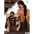 Black - Back - Forum Novelties Unisex Adult Medieval Warrior Wig